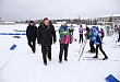 Сергей Путмин посетил соревнования детско-юношеской спортивной школы по лыжным гонкам